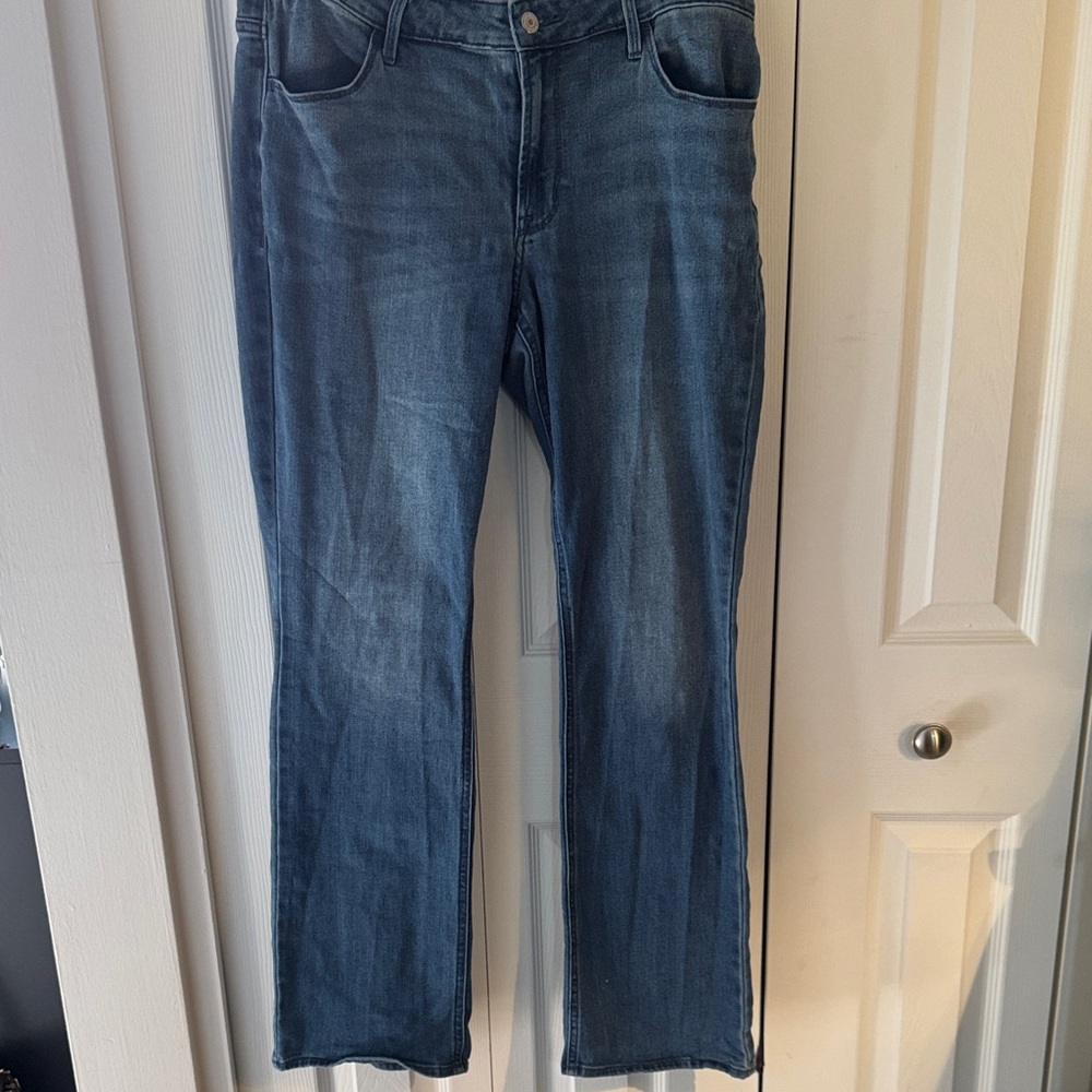 Old Navy Women's Boot Cut Jeans - Dark Blue